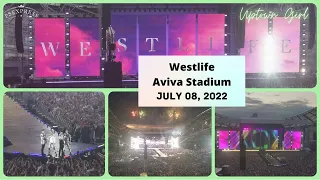 Westlife - Uptown Girl - Aviva Stadium Dublin, Ireland July 08, 2022