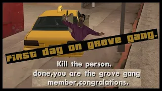 Taking the Grove Exam | GTA:SA Random User Made DYOM Mission Speedruns