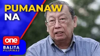 CPP Founder Joma Sison, pumanaw na