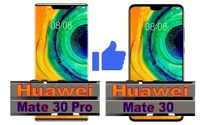 Huawei Mate 30 Pro и Mate 30 Обзор технических характеристик серьёзных флагманов