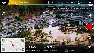 DJI  MAVIC  AIR  Отключение всех датчиков и световых огней для экономии энергии.