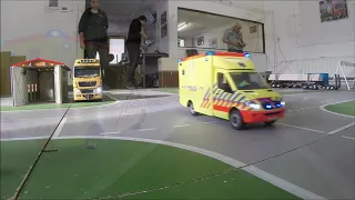 Bruder ambulance rc conversion testdrive