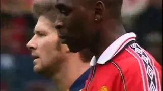 Manchester United vs Wimbledon  17- 10- 1998 Premier League