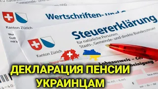 заполняем налоговую декларацию | статус S|  украинцы в Швейцарии