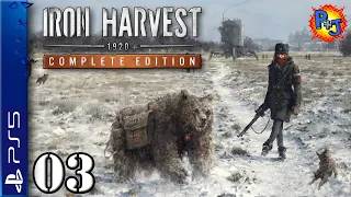 Let's Play Iron Harvest PS5 | Polania Republic Console Gameplay | Ep. 3 Rusviet Counterattack (P+J)