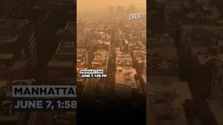 Watch | How Smog from Canadian Wildfires Engulfed New York City