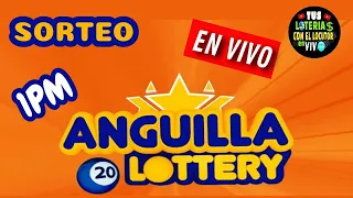 Sorteos ⭐Anguilla Lottery 1 pm VIVO de hoy viernes 27 de octubre del 2023