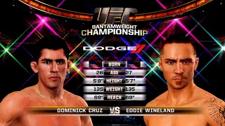 UFC Undisputed 3 Gameplay Eddie Wineland vs Dominick Cruz