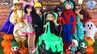 Ladybug Halloween Party TRICK OR TREAT Halloween Costumes Date Miraculous Season 2 Doll Episode