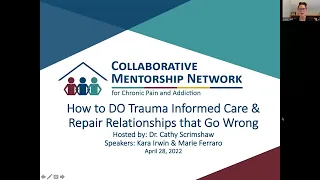 VCF | How to DO Trauma Informed Care & Repair Relationships that Go Wrong