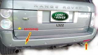 Range Rover L322 Rear Bumper Reflector Light Replacement