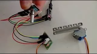 Arduino Nano and Visuino: Control Stepper Motor with Rotary Encoder