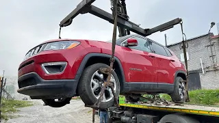 Солёная вода ошибок не прощает. Утопленник Jeep Compass 2019.