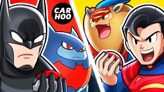 What If Batman & Superman Were Pokemon Trainers 【 DC Superheroes Parody 】