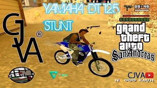 Yamaha DT 125 STUNT AZUL | GAMEPLAY | GTA SA | CJVA