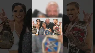 Triple h's 3 angles Raquel Rodriguez, Bianca Belair & Rhea Ripley all champions🔥💪 #shorts #wwe