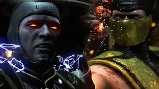 MKX - Scorpion VS Raiden: All Intro Dialogues