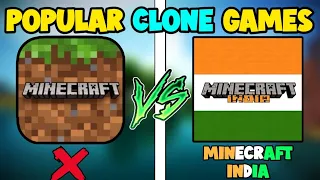 Playing Famous Minecraft Clone Games Ever 🔥!...