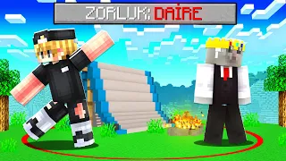 MİNECRAFT AMA DAİREDEN SON ÇIKAN KAZANIR! 😱