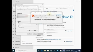 How to resolve unable join domain Windows 10