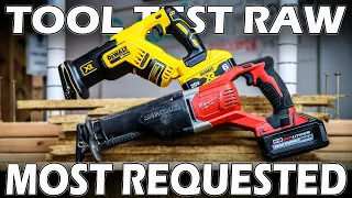 Best Contractor Grade Reciprocating Saw (TOOL TEST & COMPARISON) January 2020