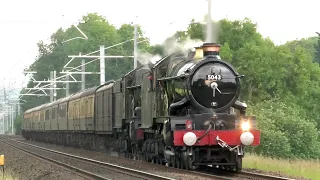 GWR 5043 & 7029 Thunder up the lickey incline- The Welsh Marches Express- 10/6/23- 4K