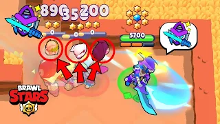 Triple Kill In One Move From Mortis In Brawl Stars | Brawl Stars Lucky Moments &  Fails 25