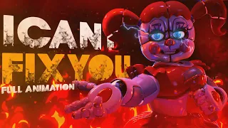 [FNAF/SFM] I Can't Fix You -  @TheLivingTombstone  & @APAngryPiggy | Full Animation