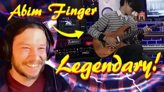 Abim Finger - Satch Boogie by Joe Satriani - YOUNG MAN REACTS