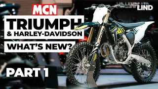 MCN London 2024 Triumph & Harley-Davidson | Part 1 | What's New?