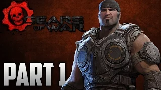 Gears of War Ultimate Edition Gameplay Walkthrough Part 1 - Alpha [1080p NO COMMENTARY]