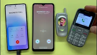 Old Samsung A800 and Samsung Galaxy A21s Incoming Call / Outgoing Call Old MAXVI B5 and Galaxy A51