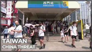Taiwan carries out evacuation drills over China threat