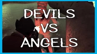 RACING FAILS AND DEVILS VS ANGELS (GTA FUNNY MOMENTS)