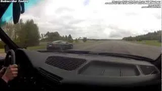 Mercedes SL65 AMG Black Series vs AG BMW M5 E34 Turbo 1007 HP 1220 Nm at the wheels