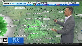 Widely scattered showers, storms expected Saturday in North Texas