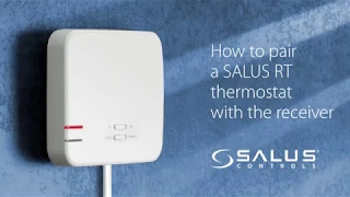 How to re-pair SALUS RT Thermostat with Receiver