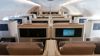 Singapore Airlines A380 Business Class Singapore to London: full experience