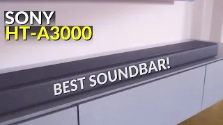 Sony HT-A3000 3.1ch Dolby Atmos Soundbar | The BEST TV Soundbar in 2024