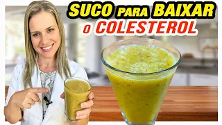 Suco para BAIXAR COLESTEROL ALTO - Poderoso, Fácil, Gostoso e Barato