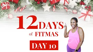 15 Minute Fat Burning Walking Workout | Day 10 of Fitmas | Moore2Health