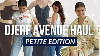 DJERF AVENUE PETITE CLOTHING HAUL (OVERPRICED OR WORTH IT?) | Olivia Gudaniec