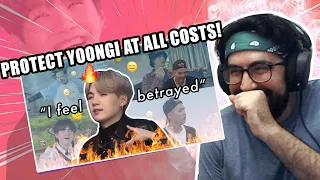 Yoongi fighting to live in this harsh, unfair world | Reaction