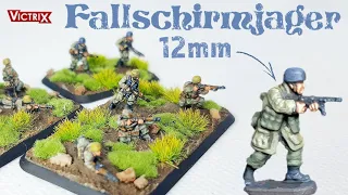 These are TINY! Fallschirmjager 12mm Tutorial | Victrix WW2