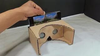 How to make a VR Box | DIY 3D VR at Home by cardboard