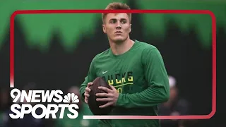 Bo Nix introductory news conference