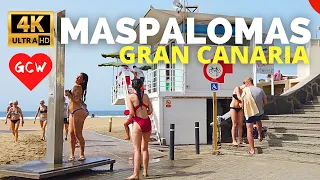 MASPALOMAS Gran Canaria April 13, 2024 🔴 Seaside Palm Beach Hotel to Lopesan Faro Collection Hotel