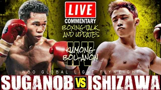 🔴LIVE Regie Suganob vs Kai Ishizawa Commentary, Boxing Talk and Updates! WBO Global Flyweight Title