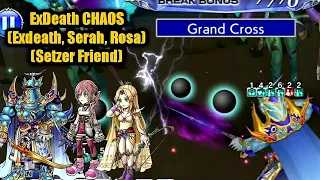 DFFOO GL#214.2 EXDEATH CHAOS (Exdeath, Serah, Rosa) 713K Score| 65 Turns