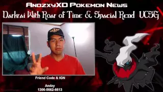 ORIGINAL DARKRAI UPCOMING SPECIAL GIVEAWAY WITH ROAR OF TIME & SPACIAL REND!